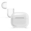 Huzat Apple AirPods 3 fejhallgatóhoz, Kwmobile, átlátszó, műanyag, 56543.03