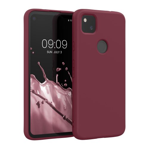 Google Pixel 4a tok, szilikon, lila, 52622.209, kwmobile