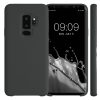 Samsung Galaxy S9 Plus tok, szilikon, fekete, 44183.47, kwmobile