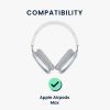 Szíj Apple Airpods Max fejhallgatóhoz, Kwmobile, fehér, szilikon, 56698.02