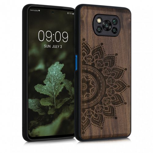 Xiaomi Poco X3 NFC / Poco X3 Pro tok, fa, barna, 55081.02, kwmobile