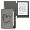 Kobo Glo HD / Touch 2.0 tok, Eco-bőr, szürke, kwmobile, 56870.01