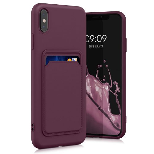 Apple iPhone XS Max tok, szilikon, lila, 55121.190, kwmobile