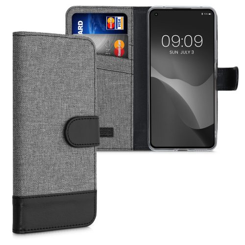 Xiaomi Mi 11 Lite 5G tok, textil, szürke, 56895.22, kwmobile