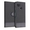 Xiaomi Redmi 9C tok, textil, fekete, 54457.73, kwmobile