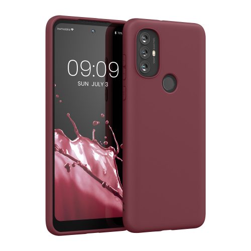 Motorola Moto G Power (2022) tok, szilikon, piros, 56941.190, kwmobile