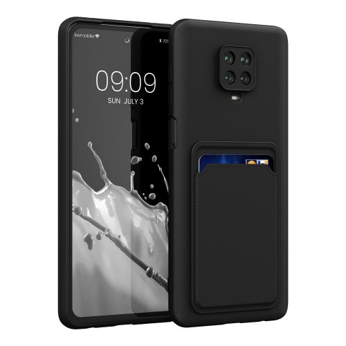 Xiaomi Redmi Note 9S / Redmi Note 9 Pro / Redmi Note 9 Pro Max tok, szilikon, fekete, 56948.47, kwmobile