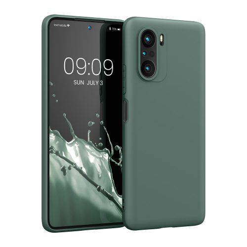 Xiaomi Mi 11i / Poco F3 tok, szilikon, zöld, 57026.171, kwmobile