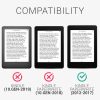 Kindle Paperwhite 7 borító, ökológiai bőr, többszínű, kwmobile, 45569.30