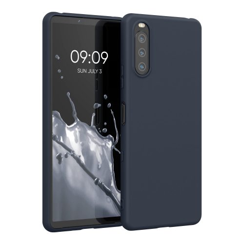 Sony Xperia 10 III tok, szilikon, kék, 54754.186, kwmobile