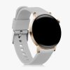 2 db szíj készlet Huawei Watch GT 3 (42mm), kwmobile, szilikon, fekete/fehér, 57109.01