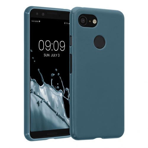 Kwmobile tok Google Pixel 3 telefonhoz, szilikon, kék, 45967.202