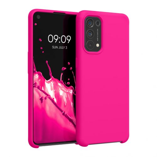 Kwmobile tok OPPO Find X3 Lite számára, szilikon, rózsaszín, 55201.77