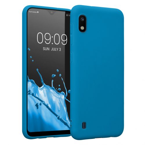 Kwmobile tok Samsung Galaxy A10 telefonhoz, szilikon, kék, 49814.224