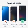 Kwmobile tok Samsung Galaxy A70 telefonhoz, szilikon, lila, 48427.187