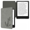 Huzat Amazon Kindle Paperwhite 11, Kwmobile, szürke, öko-bőr, 56257.09