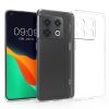 Kwmobile tok OnePlus 10 Pro telefonhoz, szilikon, átlátszó, 57248.03