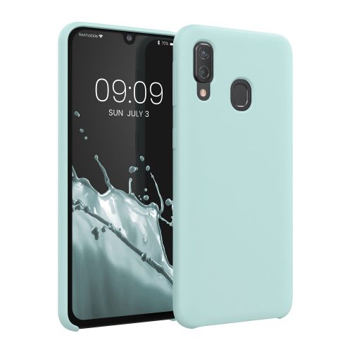 Kwmobile tok Samsung Galaxy A40 telefonhoz, szilikon, zöld, 49091.200