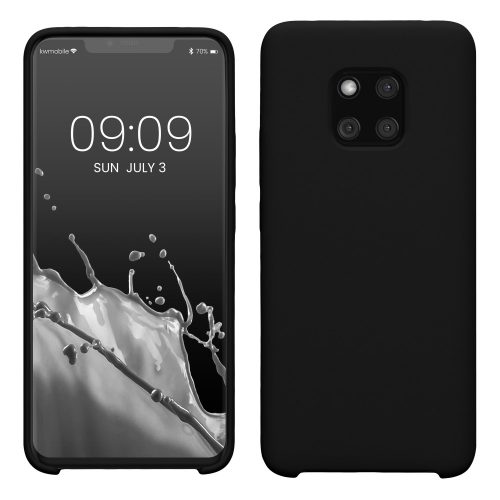 kwmobile tok Huawei Mate 20 Pro telefonhoz, szilikon, fekete, 52287.01