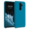 Kwmobile tok Xiaomi Redmi Note 8 Pro telefonhoz, szilikon, kék, 50248.224