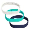 3 db pánt készlet Fitbit Flex 2-höz, Kwmobile, többszínű, szilikon, 39614.205