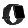 2 db szíj készlet Xiaomi Mi Watch Lite/Redmi Watchhoz, Kwmobile, fekete/zöld, szilikon, 54778.03