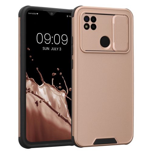 Kwmobile tok Xiaomi Redmi 9C telefonhoz, szilikon, rózsaszín, 57391.31