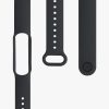 2 db pánt készlet Xiaomi Mi Smart Band 6/Mi Band 6/Mi Band 5 telefonhoz, Kwmobile, fekete/kék, szilikon, 57428.02