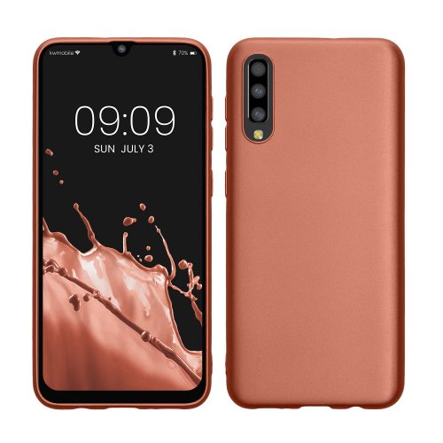 Kwmobile tok Samsung Galaxy A50 telefonhoz, szilikon, rózsaszín, 48056.211