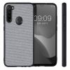 Kwmobile tok Xiaomi Redmi Note 8 telefonhoz, textil, szürke, 57491.22