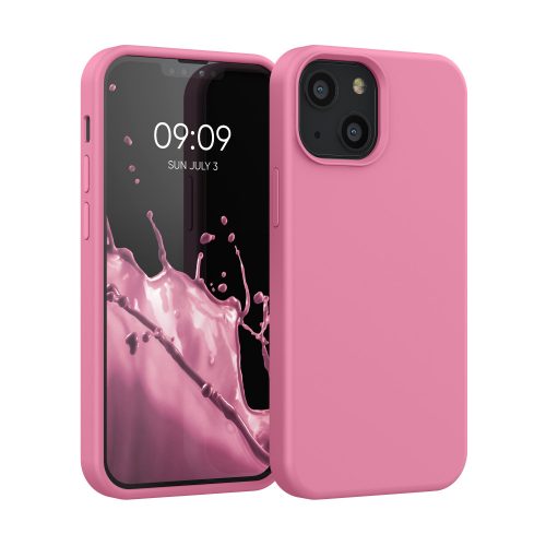 Kwmobile tok Apple iPhone 13 Minihez, szilikon, rózsaszín, 55877.212