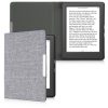 Kobo Glo HD/Touch 2.0 tok, Kwmobile, szürke, textil, 43008.22