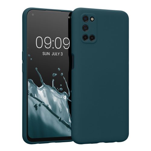 Kwmobile tok OPPO A52 / A72 (4G), szilikon, zöld, 57575.57