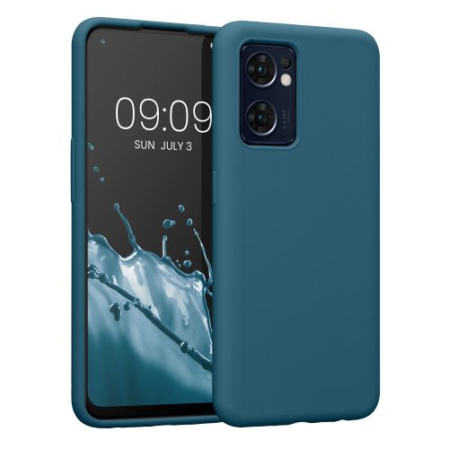 Kwmobile tok OPPO Find X5 Lite számára, szilikon, zöld, 57630.57