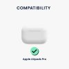 Tok Apple Airpods Pro fejhallgatóhoz, Kwmobile, kék, szilikon, 57660.23