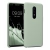 Kwmobile tok OnePlus 6 telefonhoz, szilikon, zöld, 46122.172