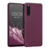 Kwmobile tok Sony Xperia 10 IV telefonhoz, szilikon, lila, 57800.187