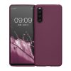 Kwmobile tok Sony Xperia 10 IV telefonhoz, szilikon, lila, 57800.187