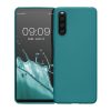 Kwmobile tok Sony Xperia 10 IV telefonhoz, szilikon, zöld, 57800.57