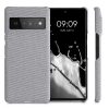 Kwmobile tok Google Pixel 6 Pro telefonhoz, textil, szürke, 57796.25