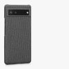 Kwmobile tok Google Pixel 6a telefonhoz, textil, szürke, 57794.22