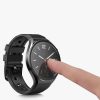 2 db-os tokkészlet Xiaomi Watch S1, Kwmobile, fekete/átlátszó, műanyag, 57779.01