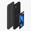 Kwmobile tok Xiaomi Redmi 9A/Redmi 9AT telefonhoz, szilikon, fekete, 57826.47