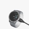 USB töltőkábel Garmin Venu 2 Plus/Fenix 7/Vivomove Sporthoz, Kwmobile, fekete, műanyag, 57777.01