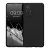 Kwmobile tok Xiaomi Redmi Note 11S 5G/Poco M4 Pro 5G telefonhoz, szilikon, fekete, 57925.47