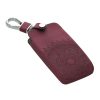 Autókulcs fedél Renault 4 gombokhoz - Smart Key, Kwmobile, piros, Eco-bőr, 48565.22