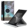 360°-os burkolat Samsung Galaxy Tab S7 Plus/Galaxy Tab S7 FE táblagéphez, Kwmobile, Multicolor, Ökológiai bőr, 53587.03