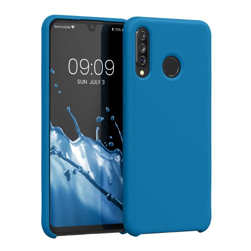 Kwmobile tok Huawei P30 Lite készülékhez, szilikon, kék, 47510.224