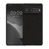 kwmobile tok Google Pixel 7 telefonhoz, textil, szürke, 58017.19