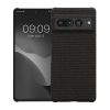 kwmobile tok Google Pixel 7 Pro telefonhoz, textil, szürke, 58018.19